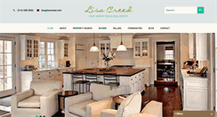 Desktop Screenshot of lisacreed.com